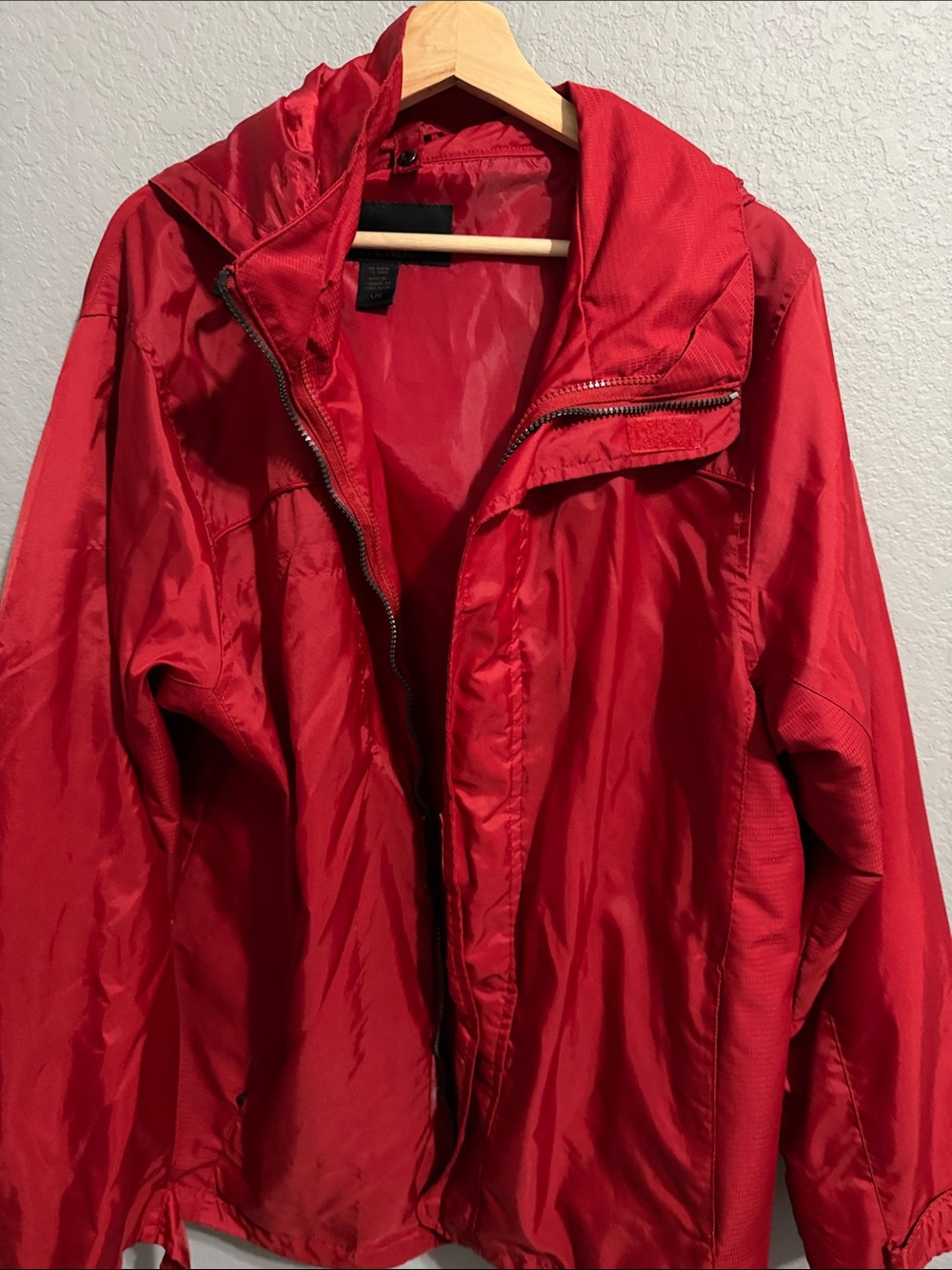 Budweiser Red Men's Hooded Windbreaker Jacket